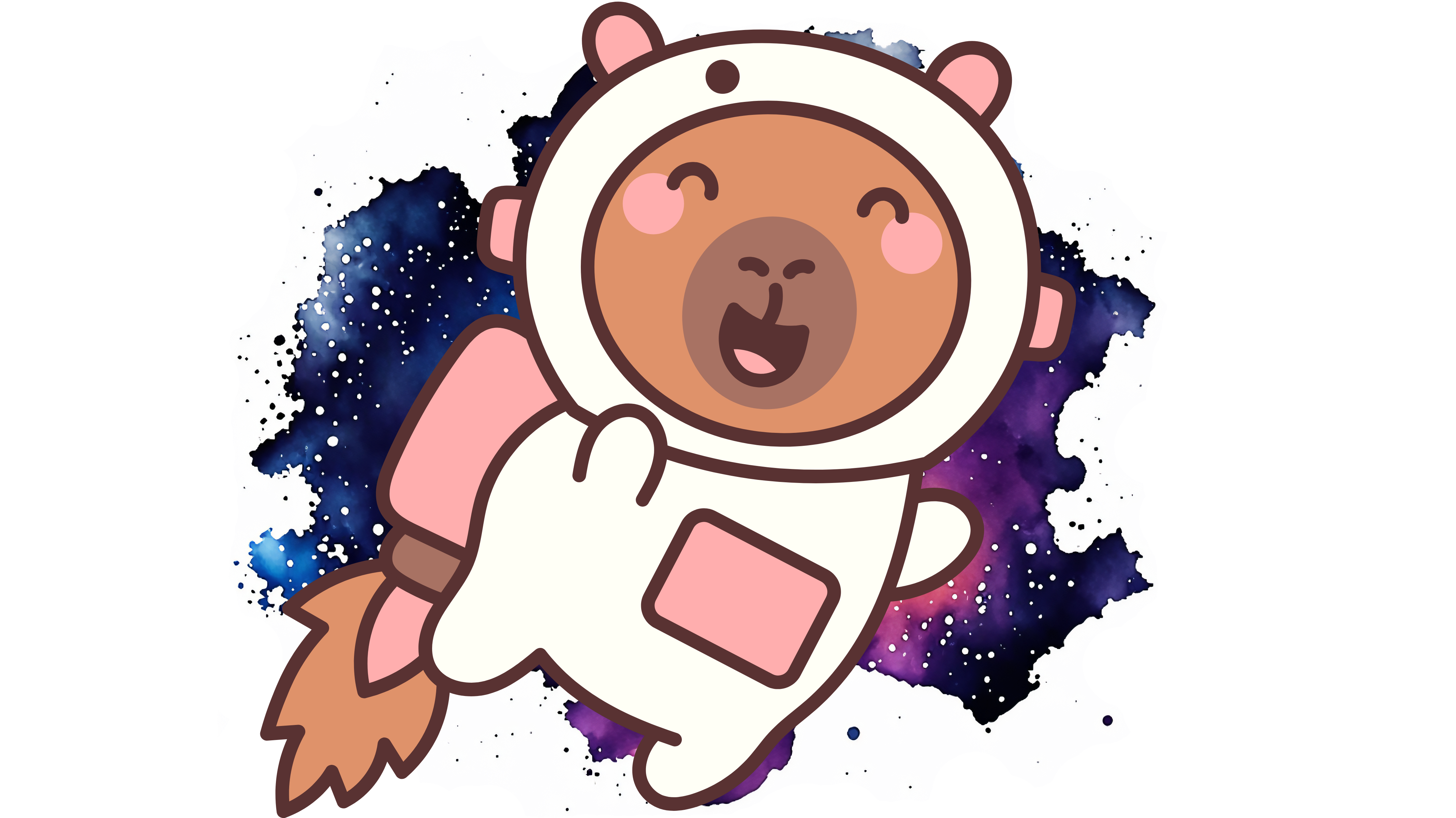 Capybara astronauta